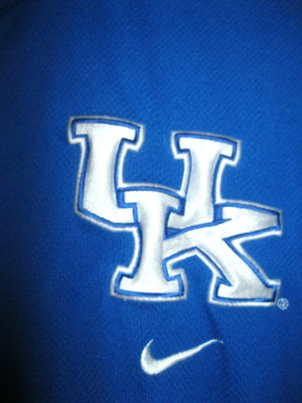 Nike UK Blue Full  Zip Kentucky Wildcats Jacket  Sz XL